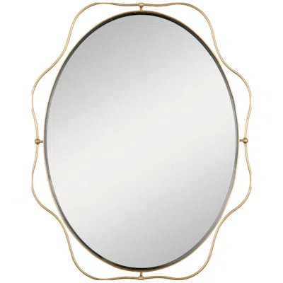 Murray Feiss Visual Comfort Studio Sargasso 24 X 30 Oval Mirror Gild