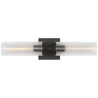 Murray Feiss Visual Comfort Studio Sarita Medium Sconce T10 21.12" Black