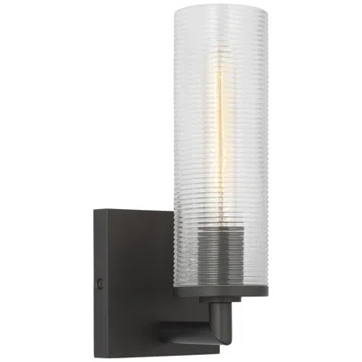 Murray Feiss Visual Comfort Studio Sarita Small Sconce T10 5" Black