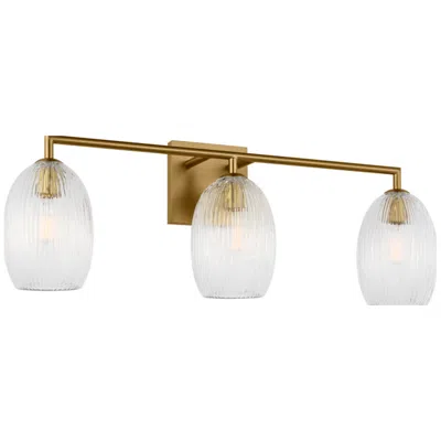 Murray Feiss Visual Comfort Studio Serafina 27 Bath Burnished Brass B11