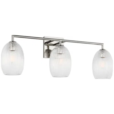 Murray Feiss Visual Comfort Studio Serafina 27 Bath Polished Nickel B11