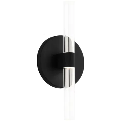 Murray Feiss Visual Comfort Studio Silas 10 Sconce Midnight Black Led