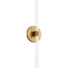Murray Feiss Visual Comfort Studio Silas 18 Sconce Burnished Brass Led