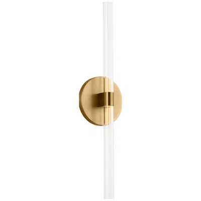 Murray Feiss Visual Comfort Studio Silas 18 Sconce Burnished Brass Led