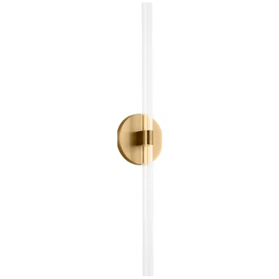 Murray Feiss Visual Comfort Studio Silas 24 Sconce Burnished Brass Led