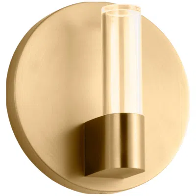 Murray Feiss Visual Comfort Studio Silas 5 Sconce Burnished Brass Led