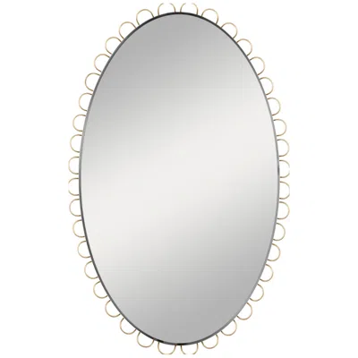 Murray Feiss Visual Comfort Studio Tirreno 31 By 41 Oval Mirror Gild