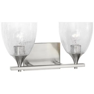 Murray Feiss Visual Comfort Studio Toffino 2 - Light Vanity A19 16" Brushed Nickel