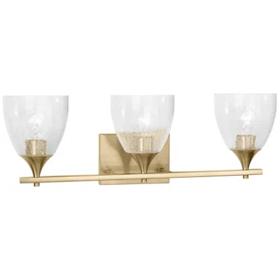 Murray Feiss Visual Comfort Studio Toffino 3 - Light Vanity A19 26" Satin Brass