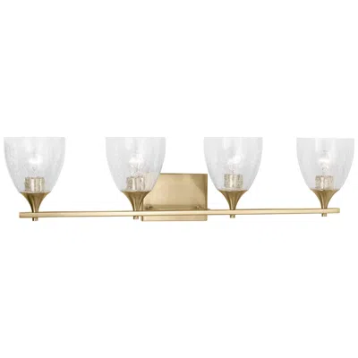Murray Feiss Visual Comfort Studio Toffino 4 - Light Vanity A19 36" Satin Brass