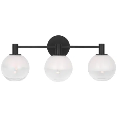 Murray Feiss Visual Comfort Studio Torian 3 - Light Vanity B10 24" Aged Iron
