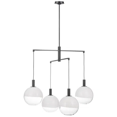 Murray Feiss Visual Comfort Studio Torian Large Chandelier B10 32.5" Aged Iron