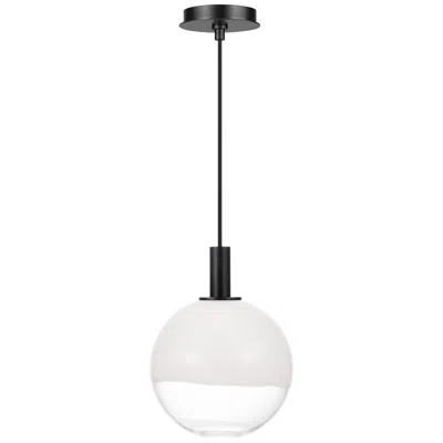 Murray Feiss Visual Comfort Studio Torian Small Pendant Torpedo 8.5" Aged Iron