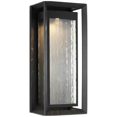 Murray Feiss Visual Comfort Studio Urbandale Grande Wall Lantern Textured Black Led