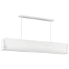 Murray Feiss Visual Comfort Studio Velero Large Linear Chandelier Array 56" Linen