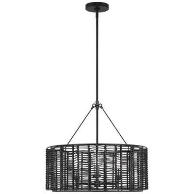 Murray Feiss Visual Comfort Studio Winslow Medium Hanging Shade T6 23.75" Black