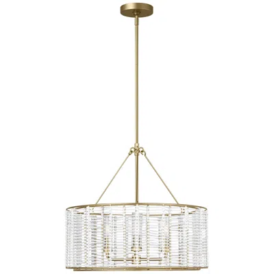 Murray Feiss Visual Comfort Studio Winslow Medium Hanging Shade T6 23.75" Brass