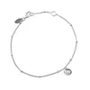 Muru Women's April Birthstone Bracelet Silver In Silver