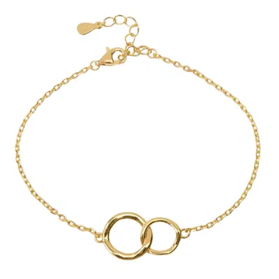 Muru Women's Connected Bracelet Gold