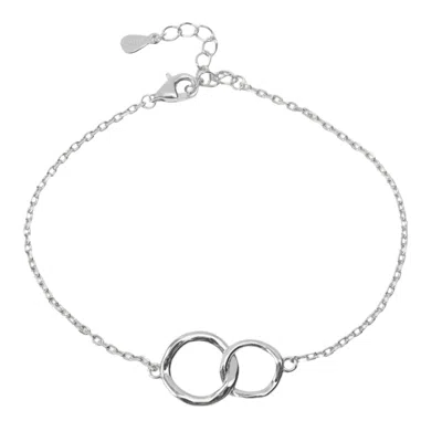 Muru Women's Connected Bracelet Silver