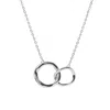 Muru Women's Connected Necklace Silver