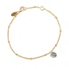 Muru Women's December Birthstone Bracelet Gold In Gold