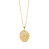 Muru Women's Gold Athena Coin Necklace In Gold