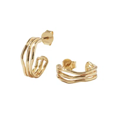 Muru Women's Karma Hoops Gold