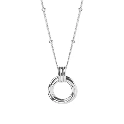 Muru Women's Karma Necklace Silver