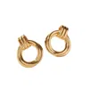 Muru Women's Karma Studs Gold In Gold