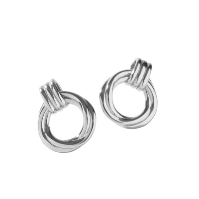 Muru Women's Karma Studs Silver