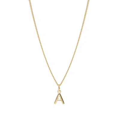 Muru Women's Little Love Letter Necklace Gold