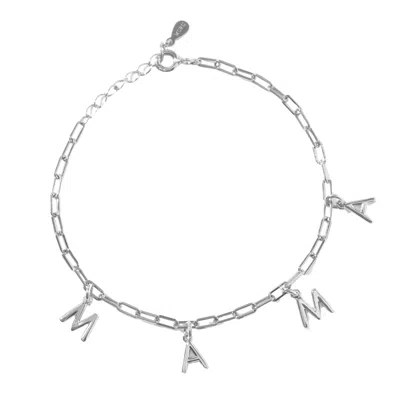 Muru Women's Mama Bracelet Silver