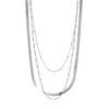 Muru Women's Maximum Impact Necklace Layering Set In Silver In Silver