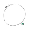 Muru Women's May Birthstone Bracelet Silver In Silver