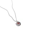 Muru Women's Mini January Birthstone Necklace Silver In Silver
