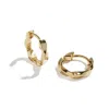 Muru Women's Mini Karma Hoops Gold In Gold