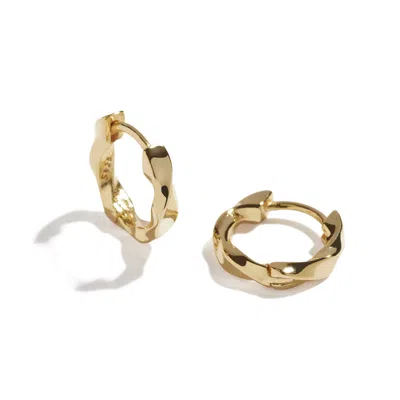 Muru Women's Mini Karma Hoops Gold