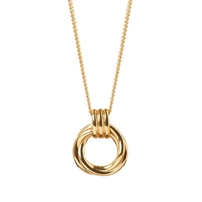 Muru Women's Mini Karma Necklace Gold