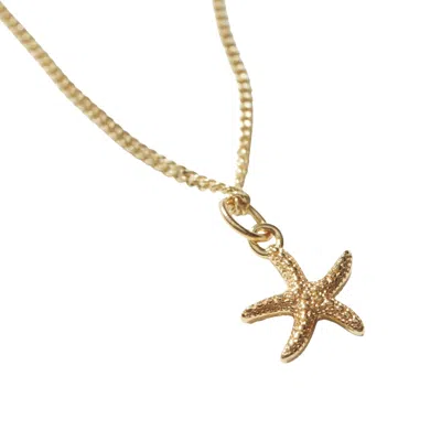 Muru Women's Mini Starfish Necklace Gold