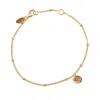 Muru Women's November Birthstone Bracelet Gold In Gold
