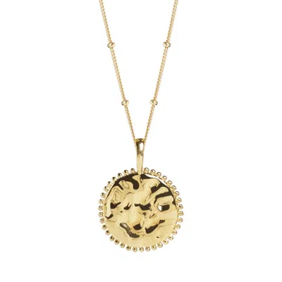 Muru Women's Sun Necklace Gold