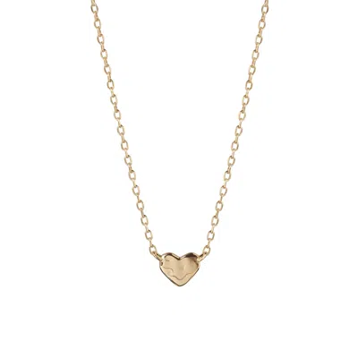 Muru Women's Tiny Heart Necklace Gold