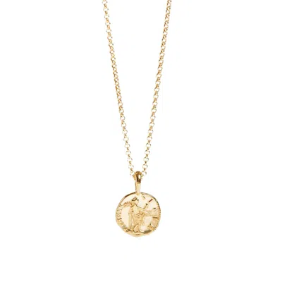Muru Women's Venus Coin Necklace Gold