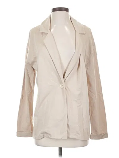 Pre-owned Mus & Bombon Blazer Jacket In Ivory