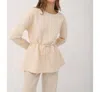 Mus & Bombon Ovela Sweatshirt In Ecru In White