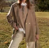 Mus & Bombon Soure Coat In Beige In Beige