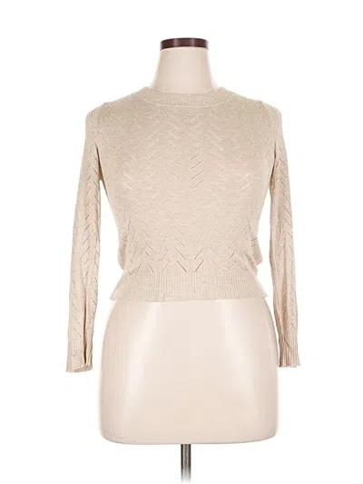 Pre-owned Mus & Bombon Turtleneck Sweater In Tan