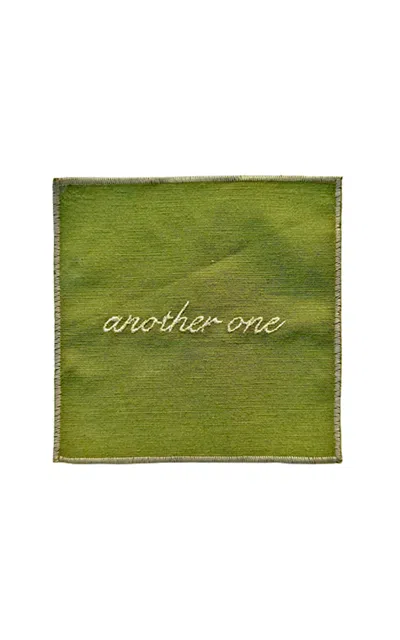 Musae Studio - Cocktail Napkins; Set Of 4 - Green