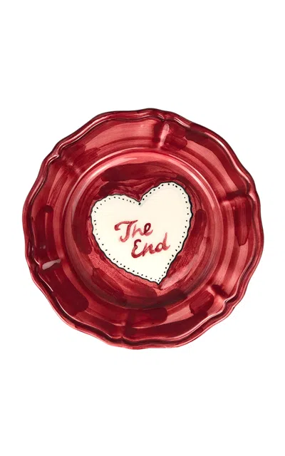 Musae Studio - The End Scallop-edge Plate - Multi